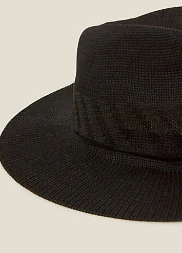 Accessorize Packable Fedora | Kaleidoscope