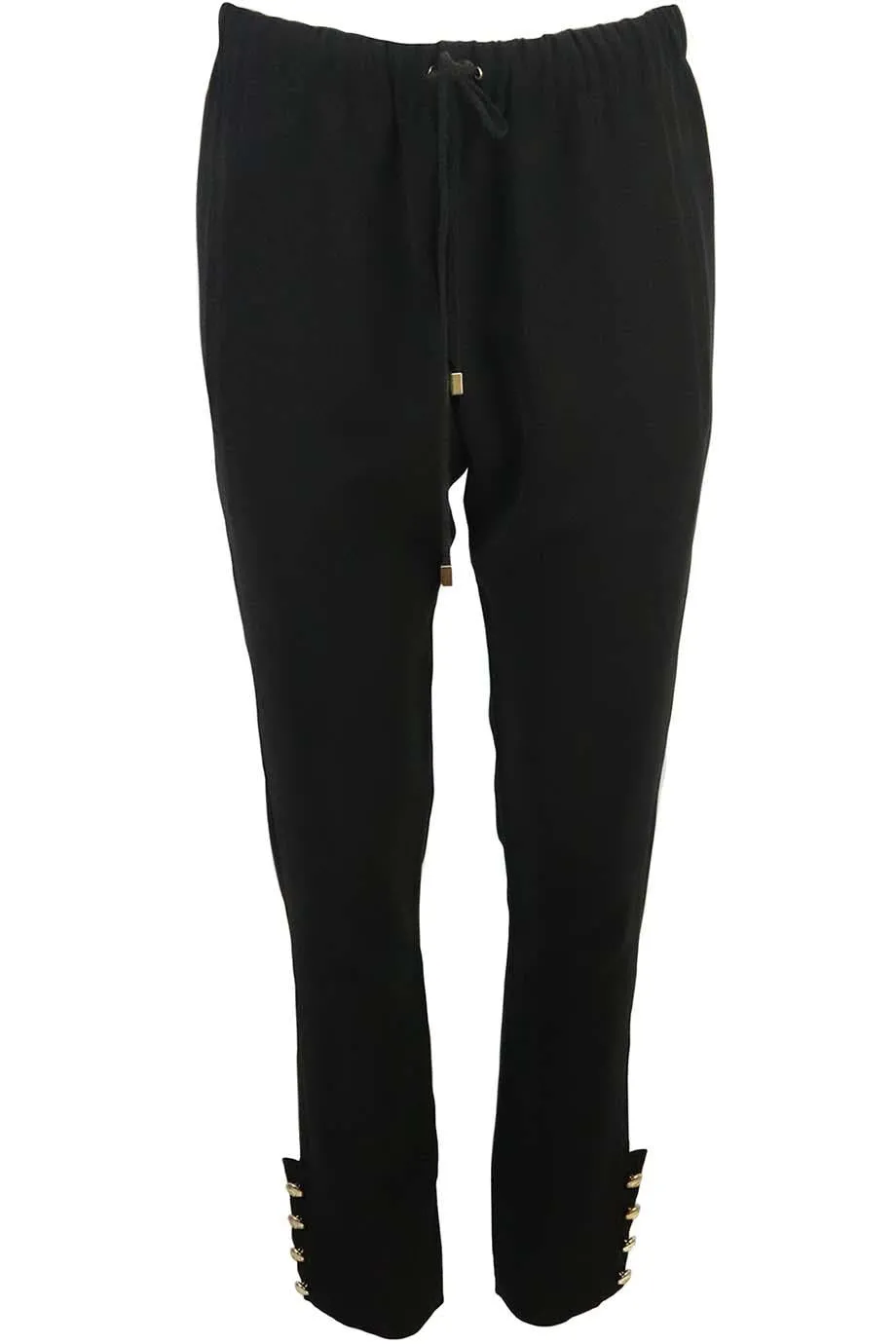 ALEXANDRE VAUTHIER SATIN TWILL PANTS FR 38 UK 10