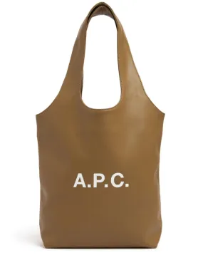 A.P.C.   Small Ninon faux leather tote bag 