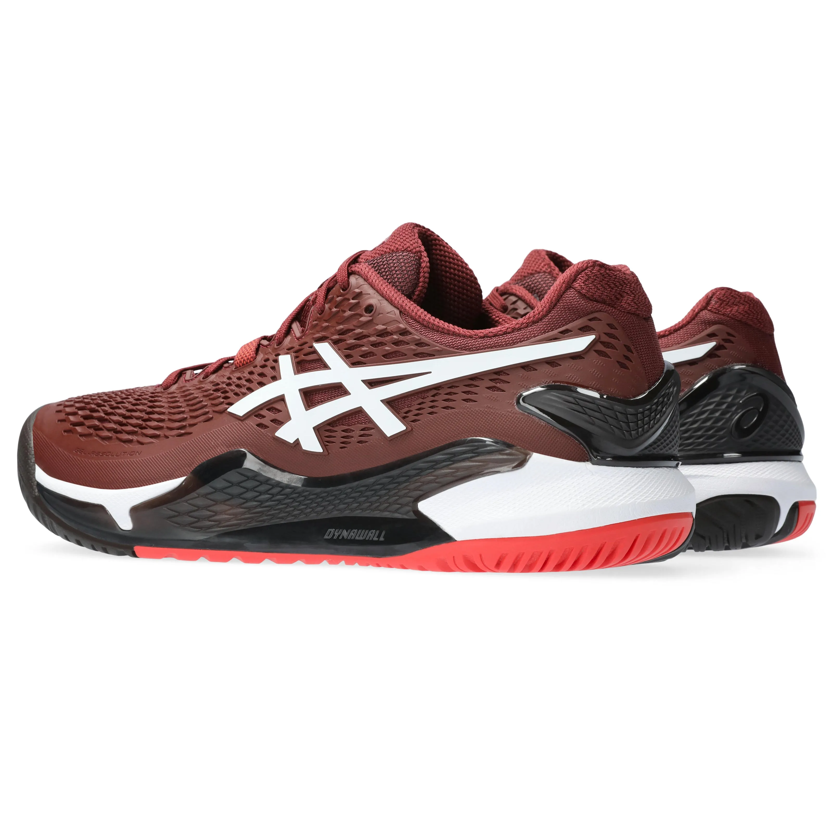 Asics Gel Resolution 9 Men tennis shoes 330.600 Antique Red/White