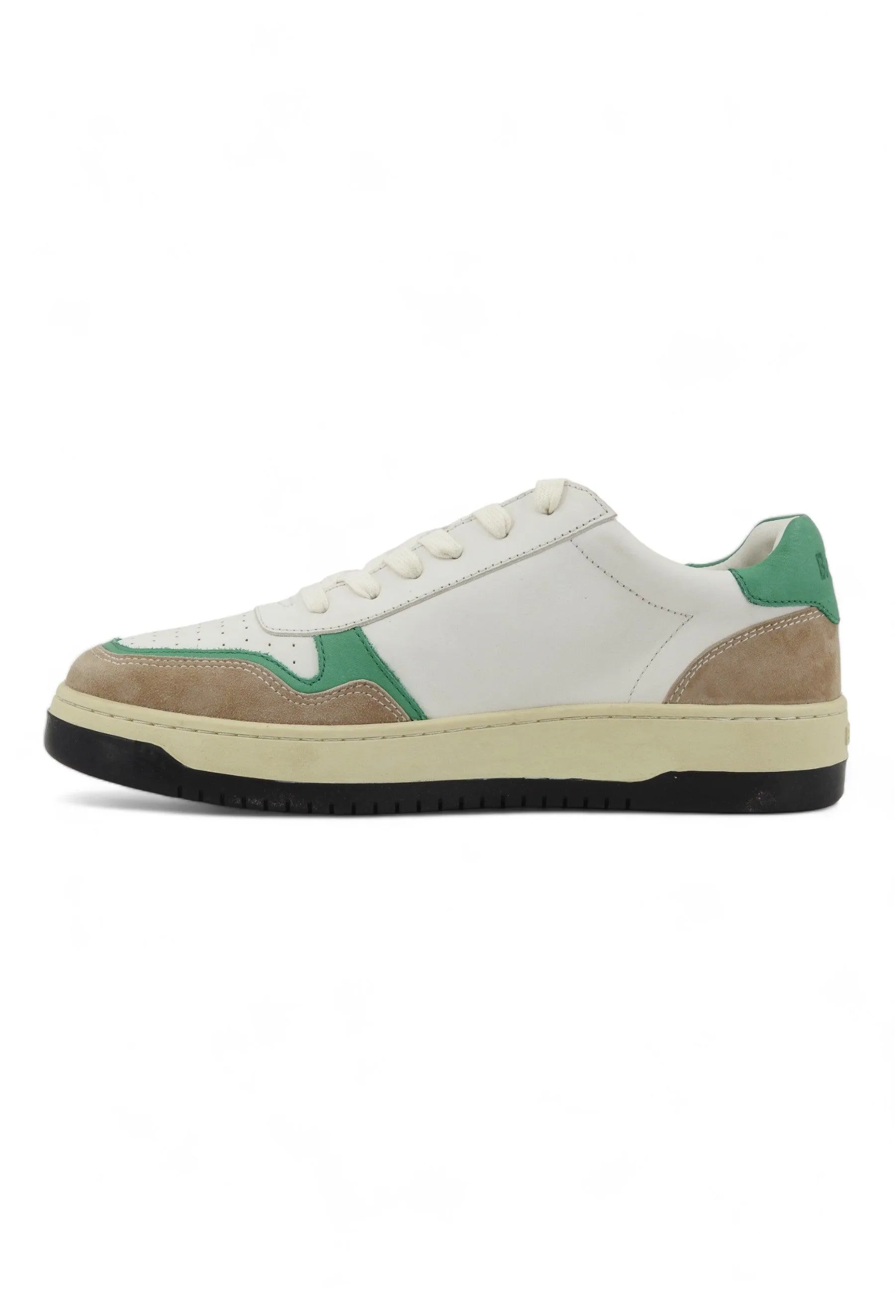 BACK70 Lover Sneaker Uomo Savana Pino Bianco 108002-000401