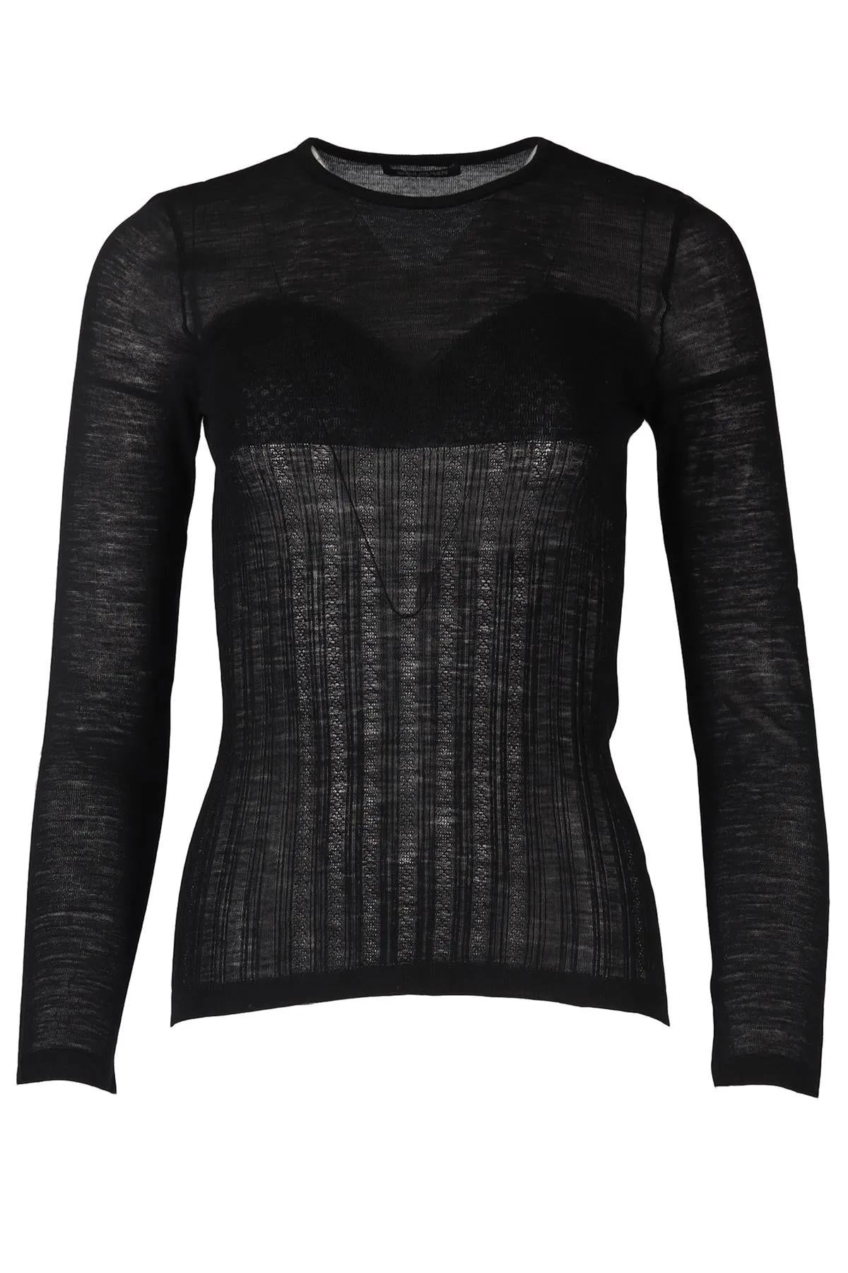 BALMAIN WOOL TOP FR 38 UK 10