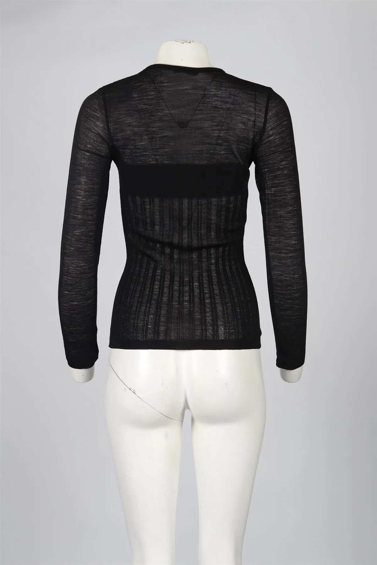 BALMAIN WOOL TOP FR 38 UK 10