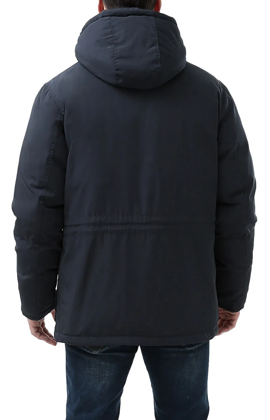 BGSD Men's Tommy Hooded Waterproof Down Parka Coat