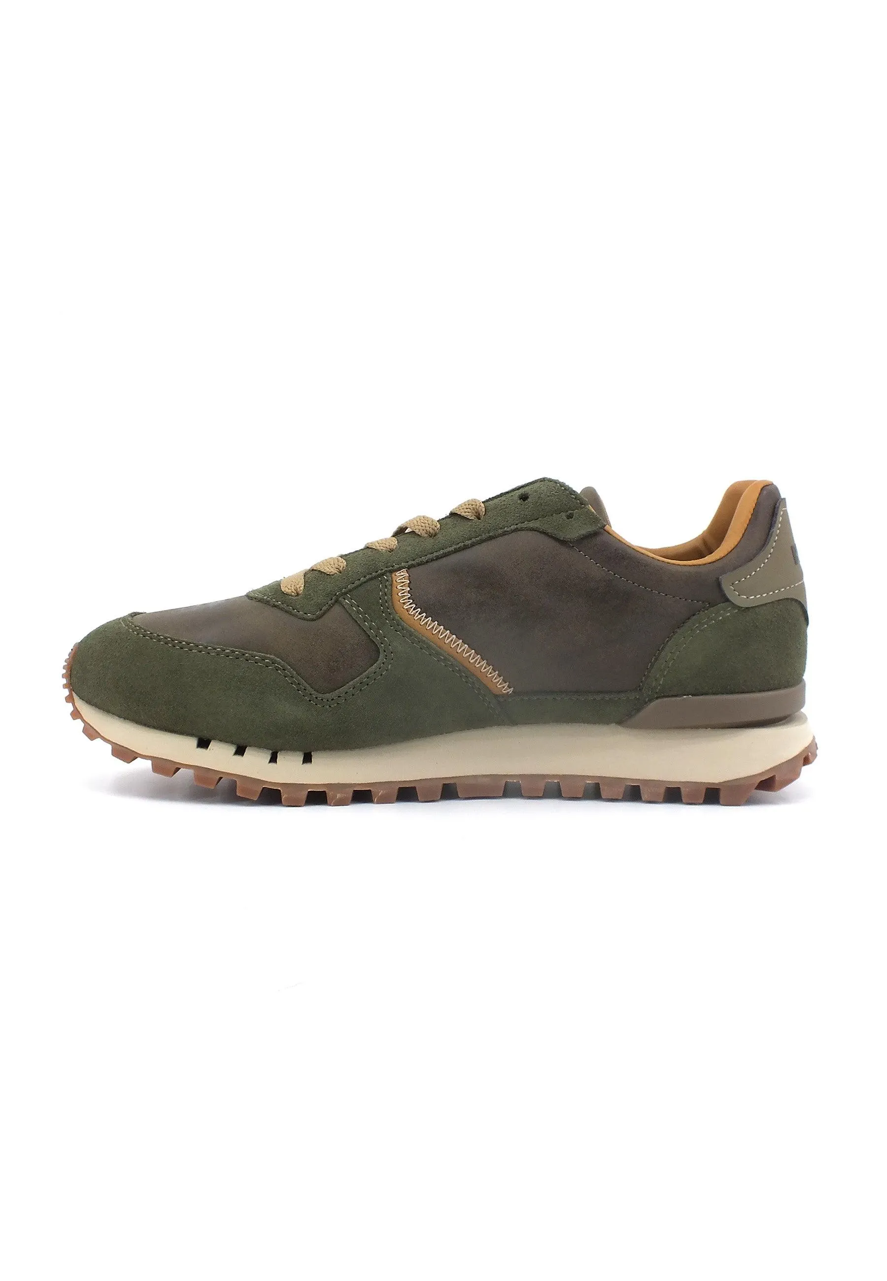 BLAUER Dixon02 Sneaker Uomo Elephant Verde F3DIXON02