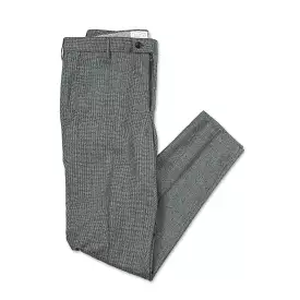 Boris Chino Pants Wool 120'S (pied de poule)