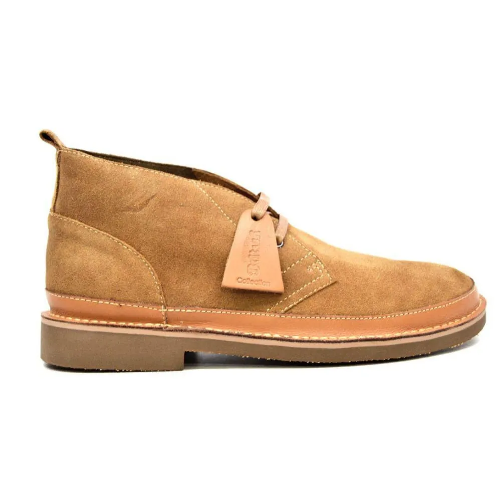 British Walkers Cambridge Desert Boots Men's Suede and Leather Ankle Boots