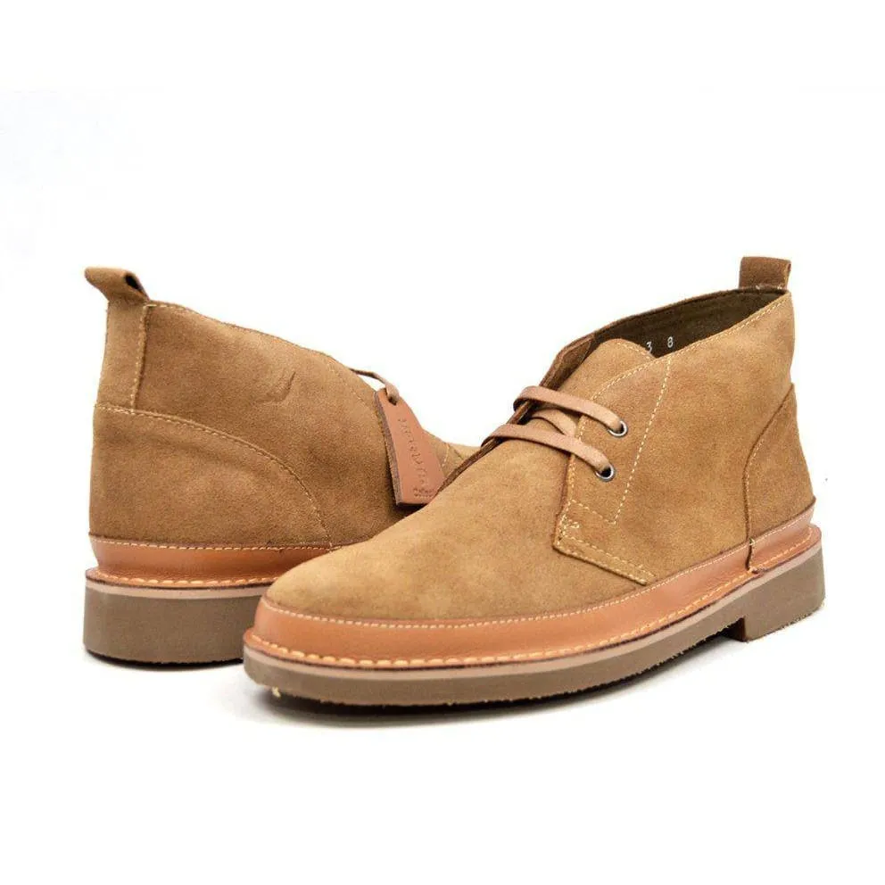 British Walkers Cambridge Desert Boots Men's Suede and Leather Ankle Boots