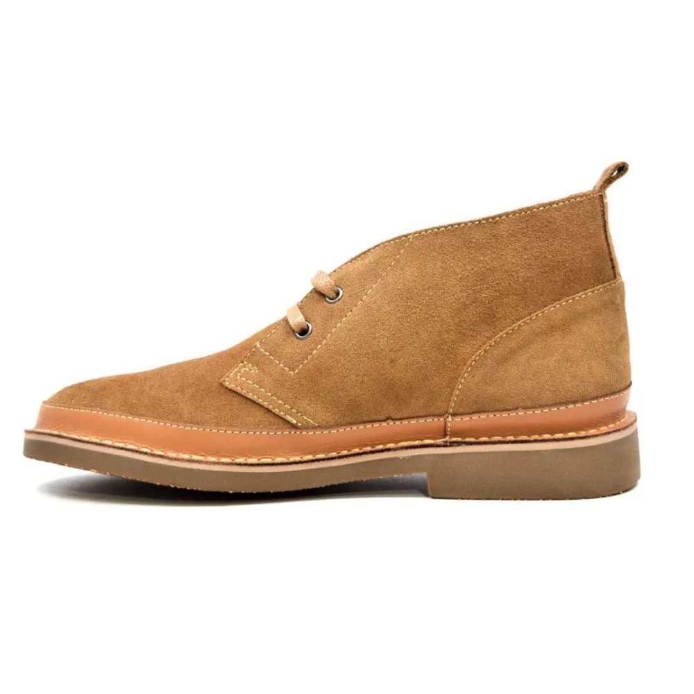 British Walkers Cambridge Desert Boots Men's Suede and Leather Ankle Boots