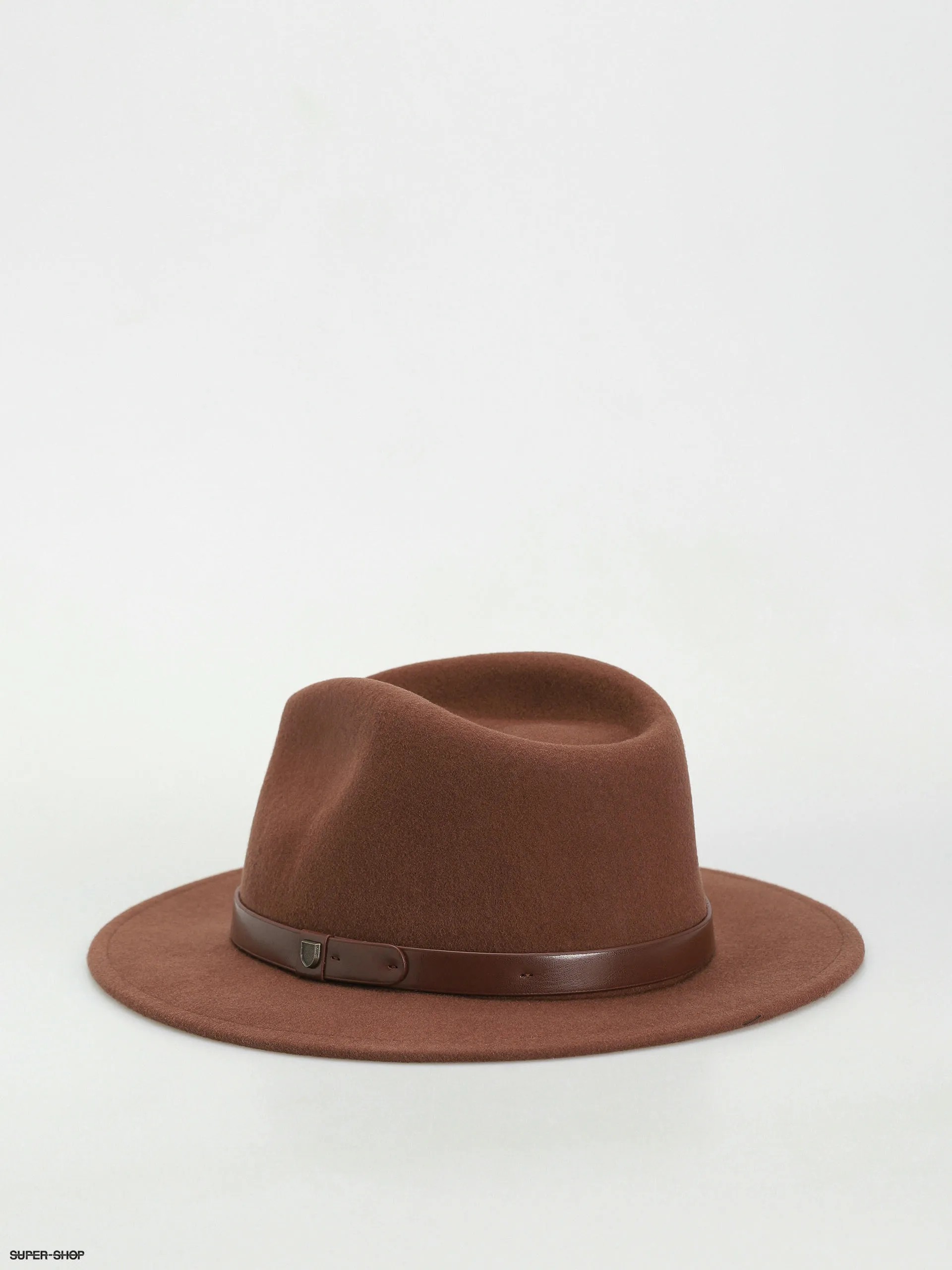 Brixton Messer Fedora Hat (sepia)