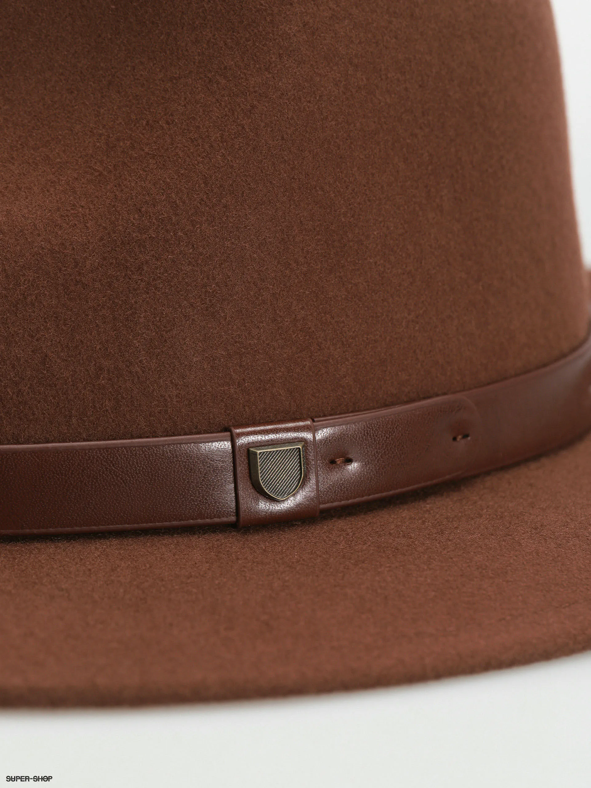 Brixton Messer Fedora Hat (sepia)