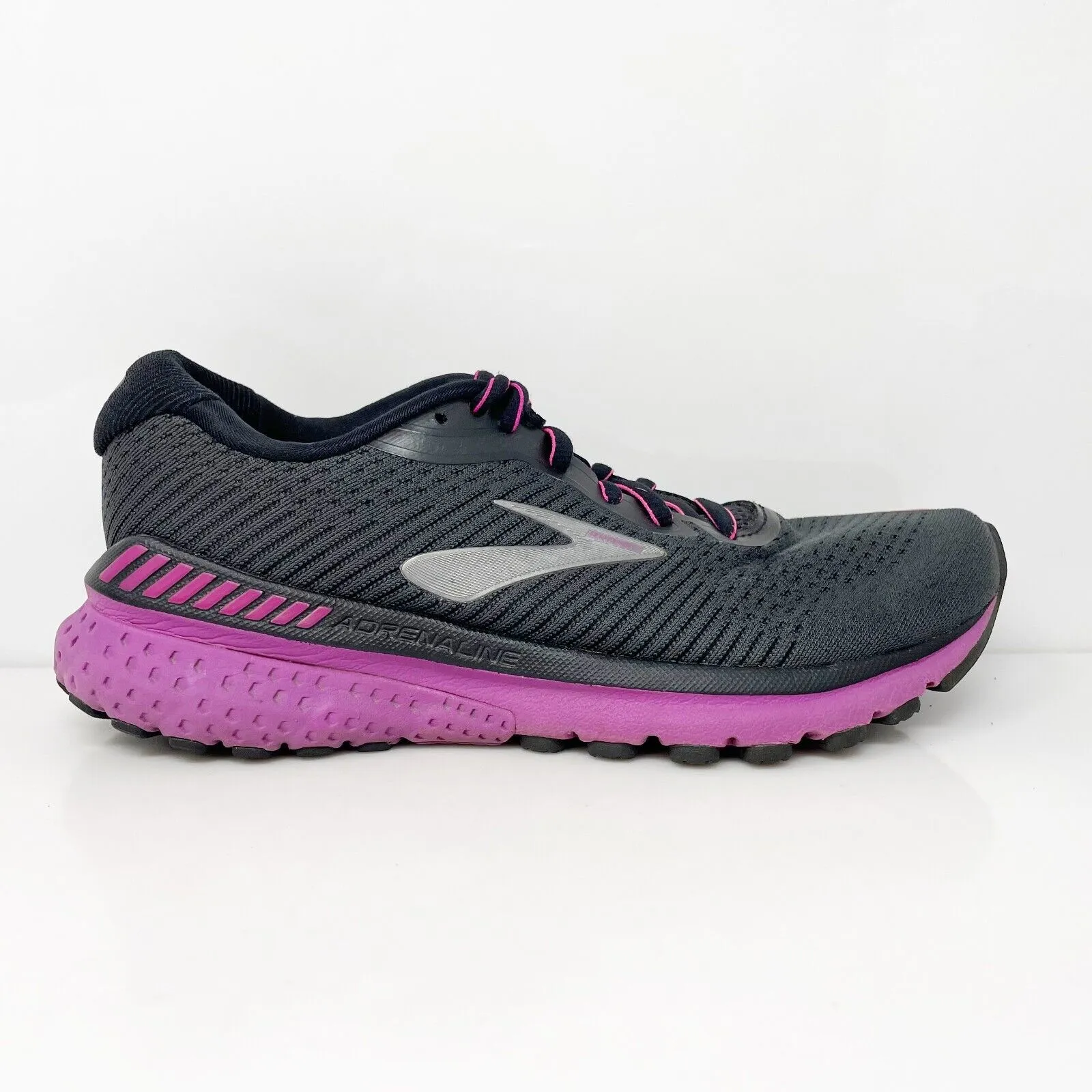 Brooks Womens Adrenaline GTS 20 1202961B062 Black Running Shoes Sneakers 7.5 B