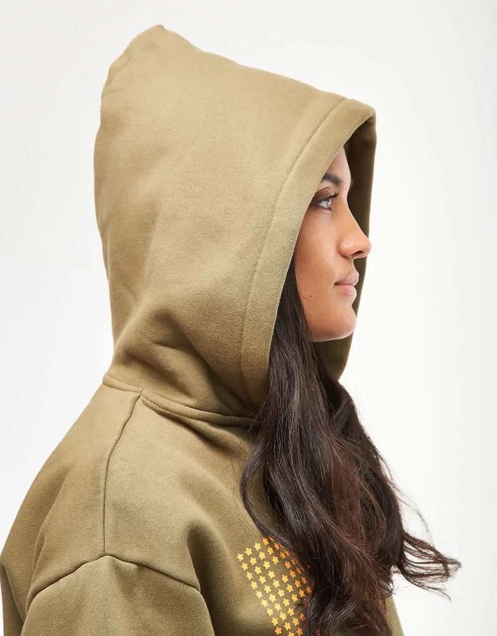 Butter Goods Stars Zip-Thru Hoodie - Army