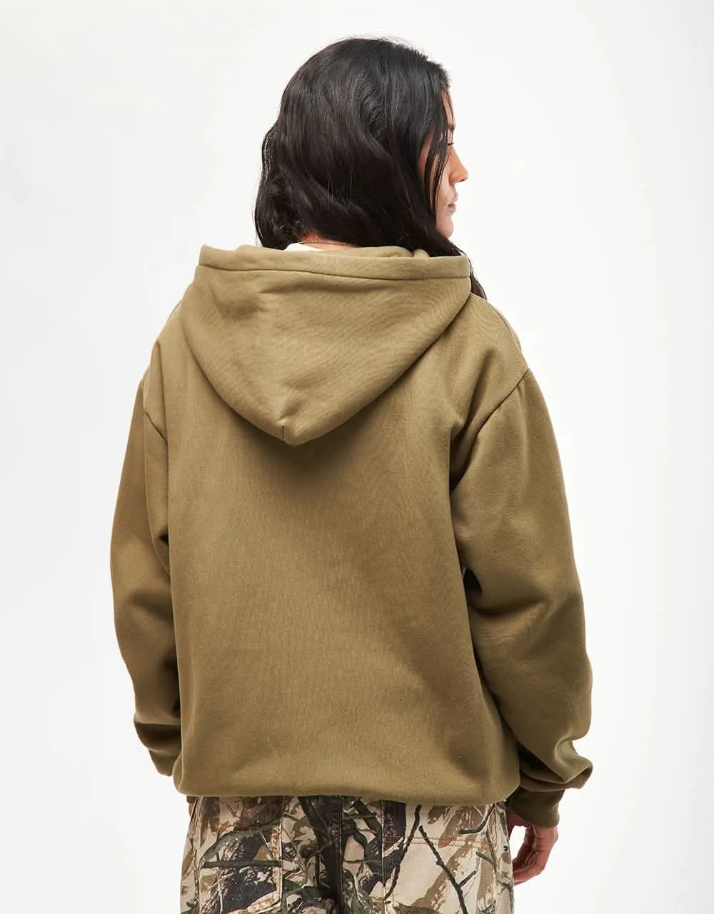 Butter Goods Stars Zip-Thru Hoodie - Army