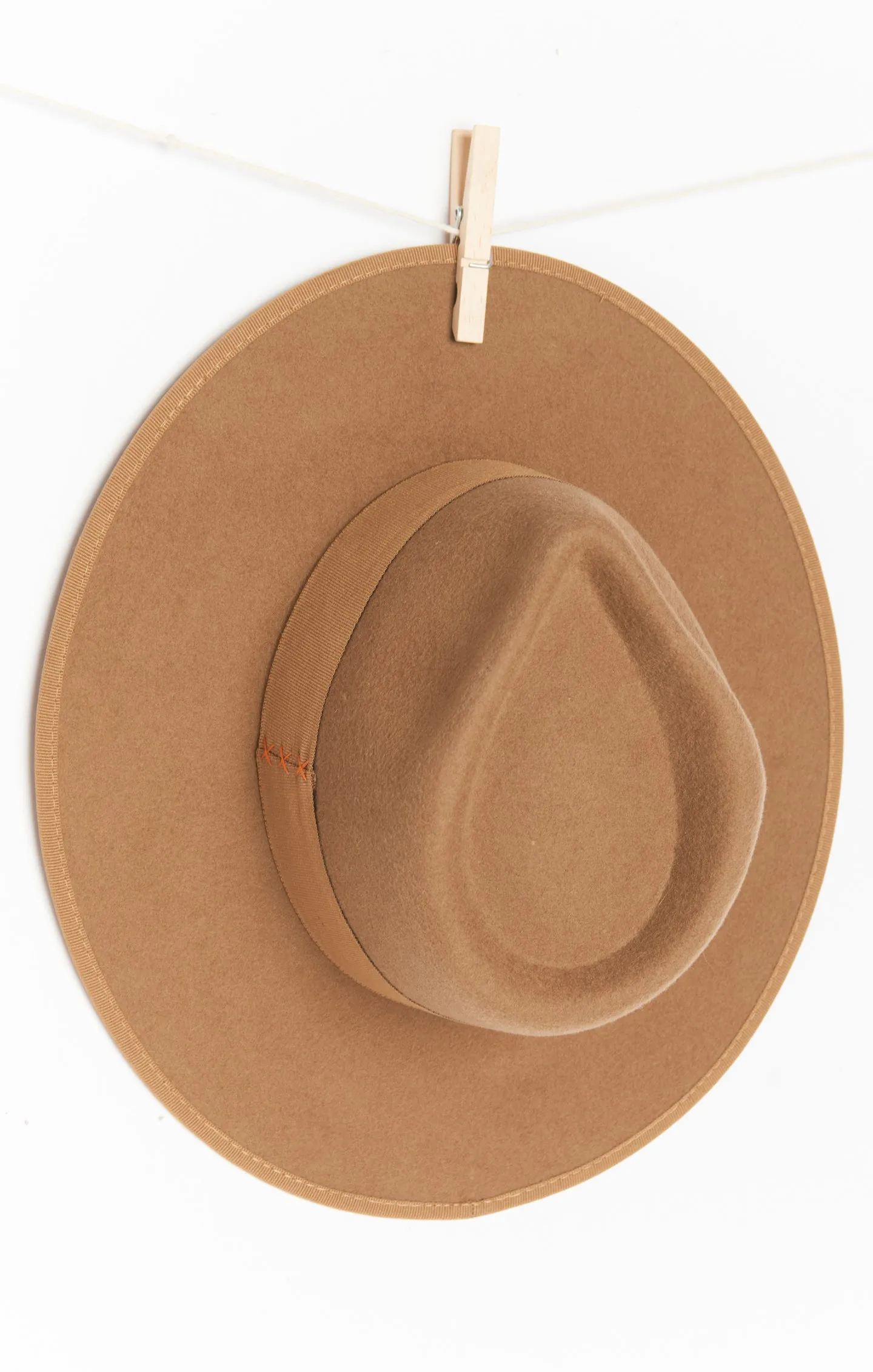 Camp The Label Ford Wide Brim Kids Hat ~ Brown