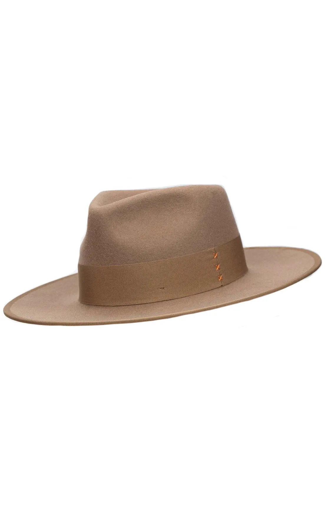 Camp The Label Ford Wide Brim Kids Hat ~ Brown