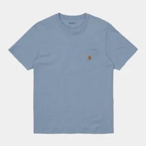 Carhartt WIP Classic Pocket T-Shirt Icesheet Blue Heather