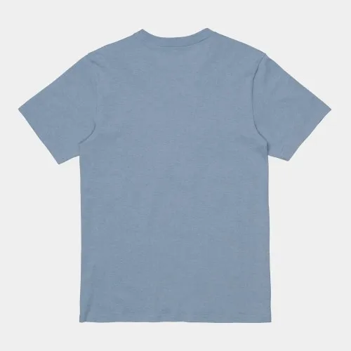 Carhartt WIP Classic Pocket T-Shirt Icesheet Blue Heather