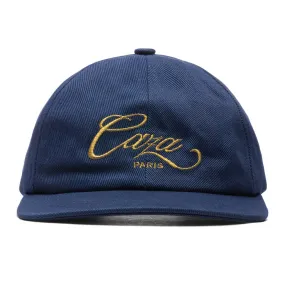 Caza Embroidered Cap - Navy