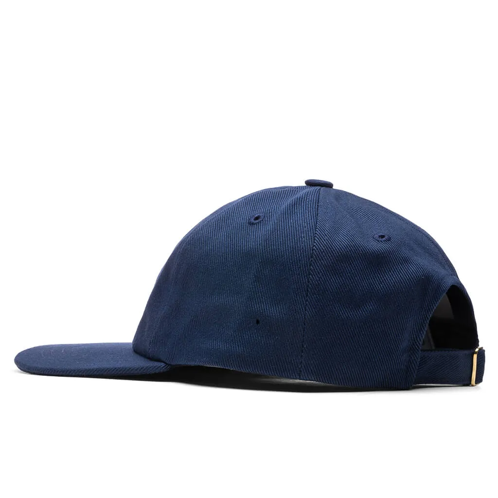 Caza Embroidered Cap - Navy