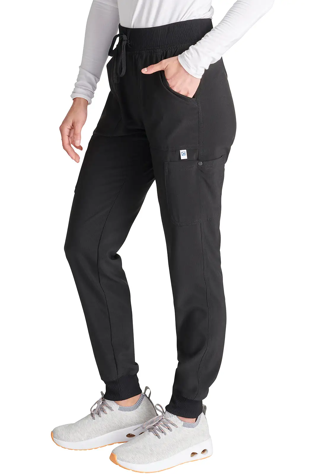 Cherokee CK249 Women's Natural Rise Jogger Scrub Pant - TALL