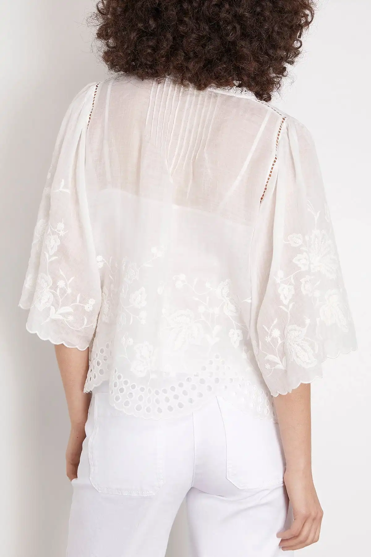 Cizia Top in Ecru