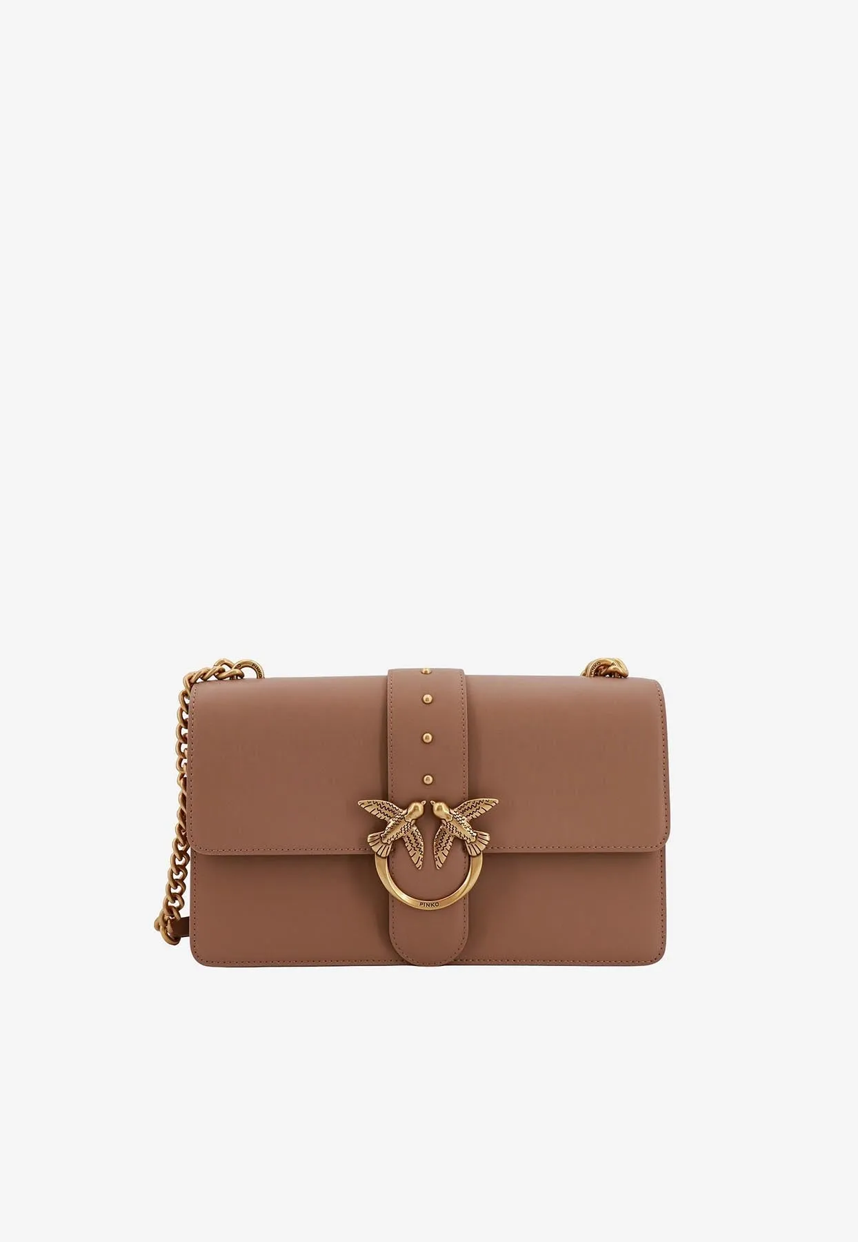 Classic Love Leather Crossbody Bag