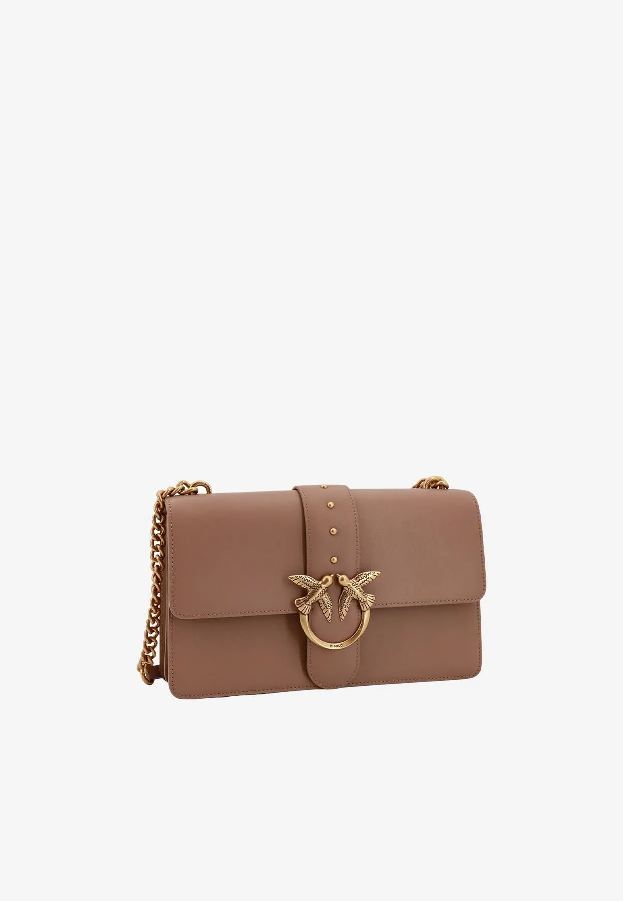 Classic Love Leather Crossbody Bag