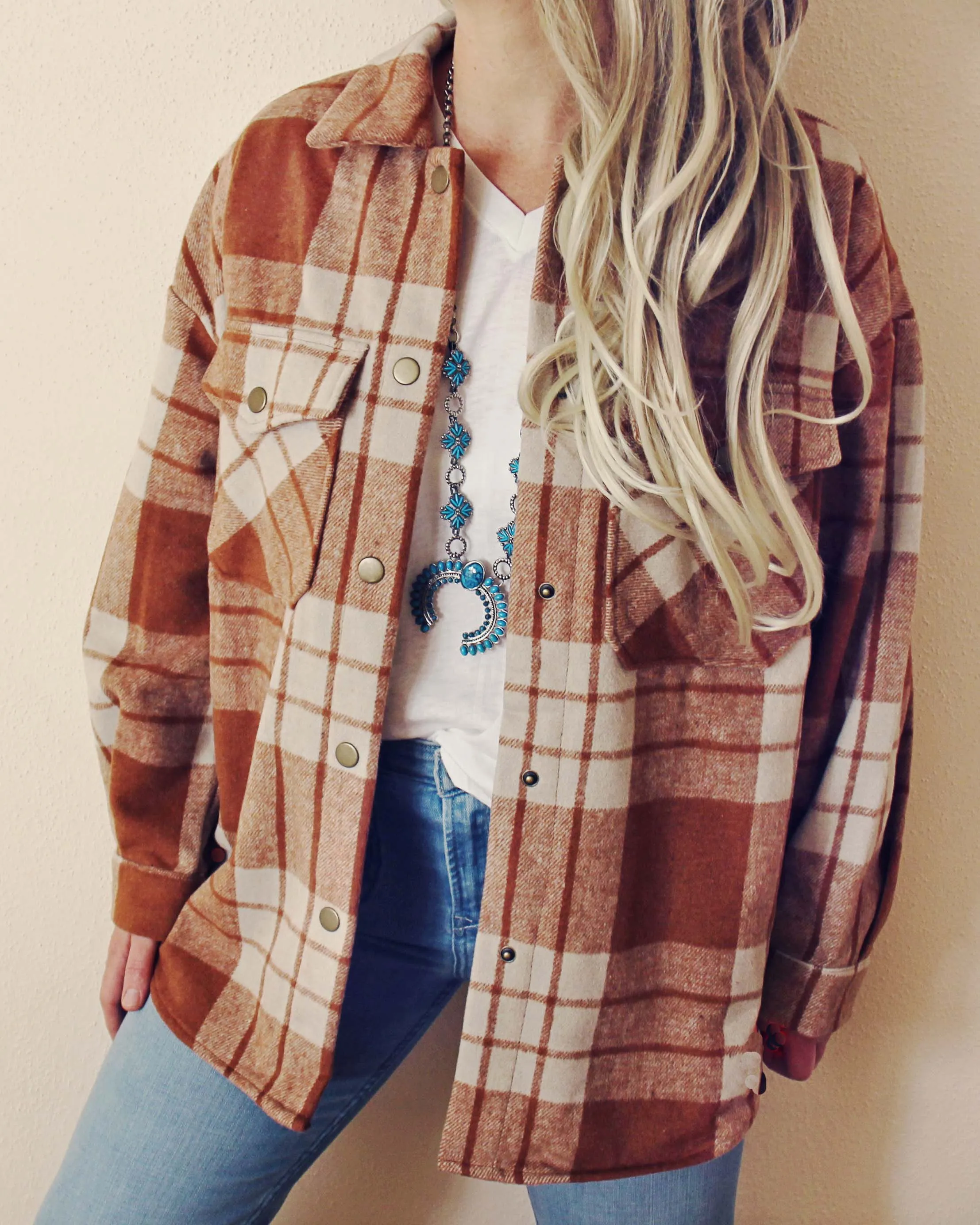 Cody Plaid Shirt Jacket