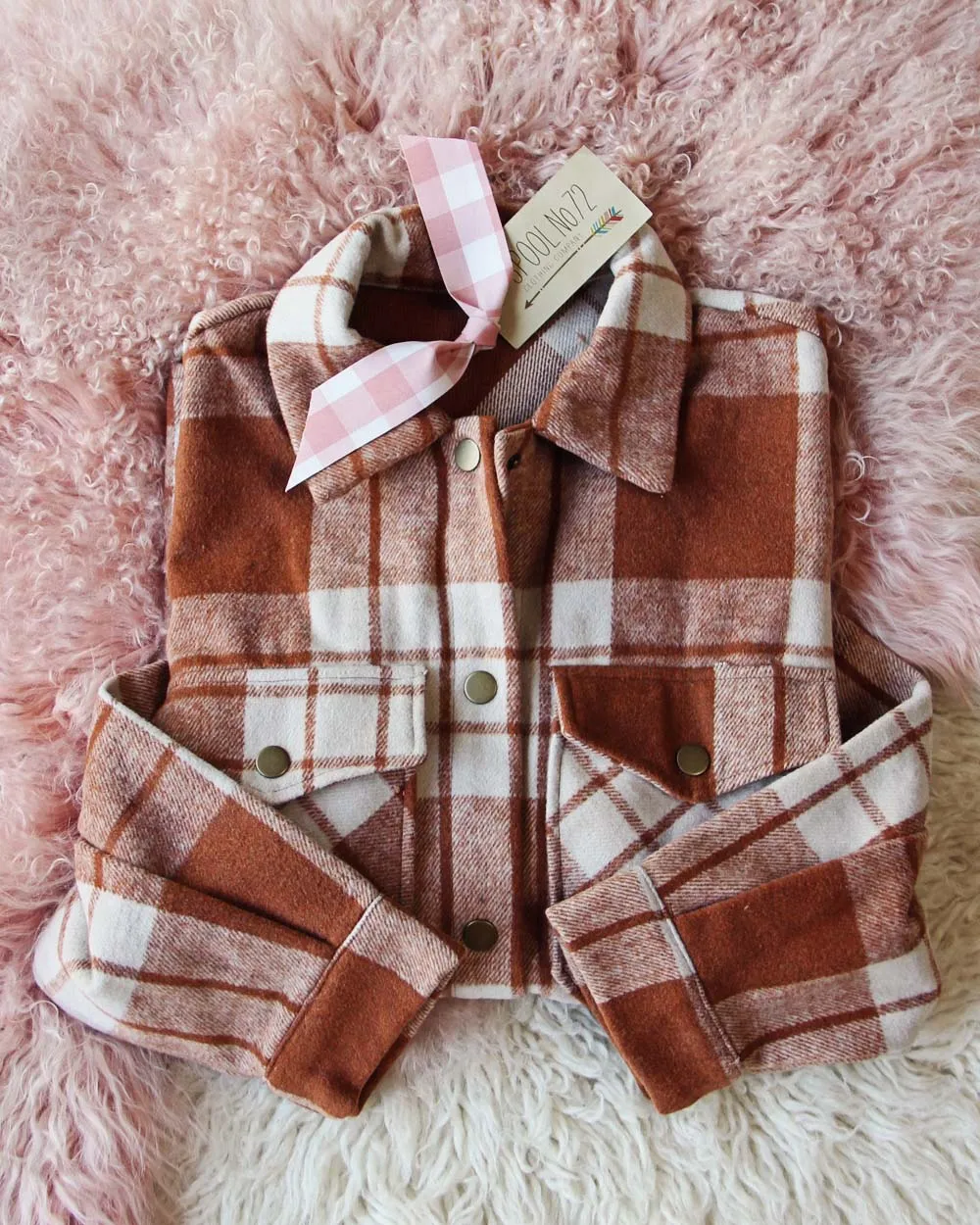 Cody Plaid Shirt Jacket