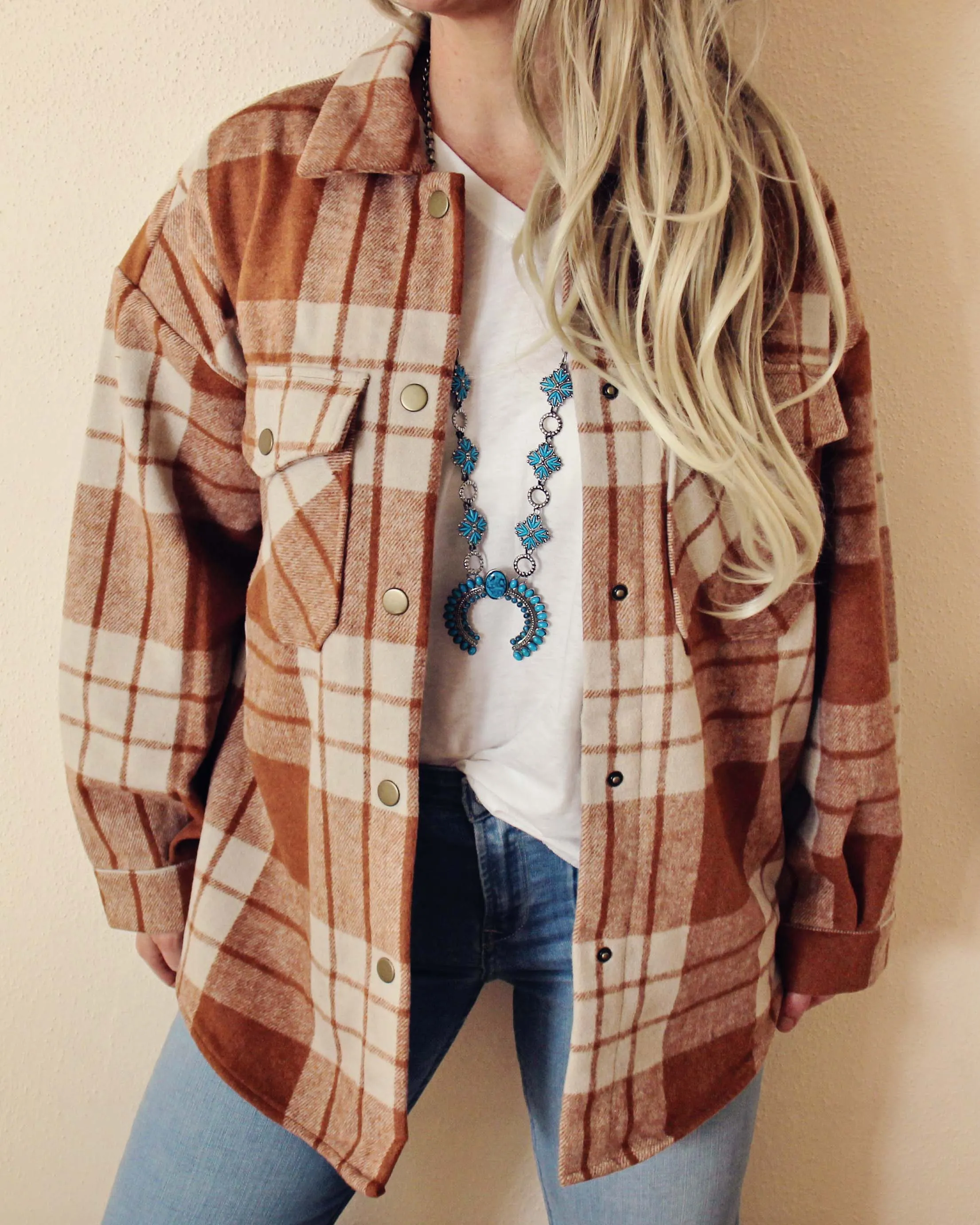 Cody Plaid Shirt Jacket