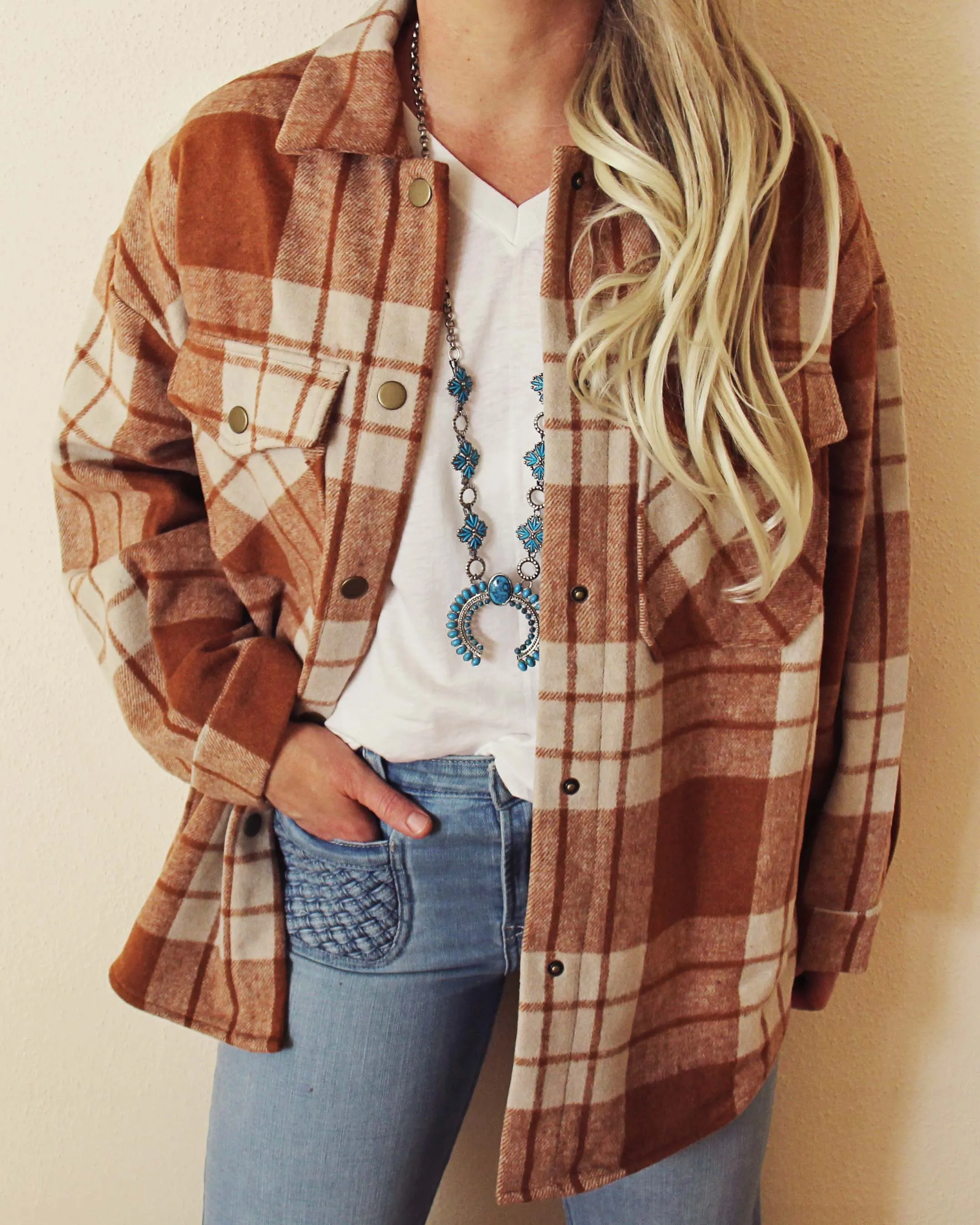 Cody Plaid Shirt Jacket