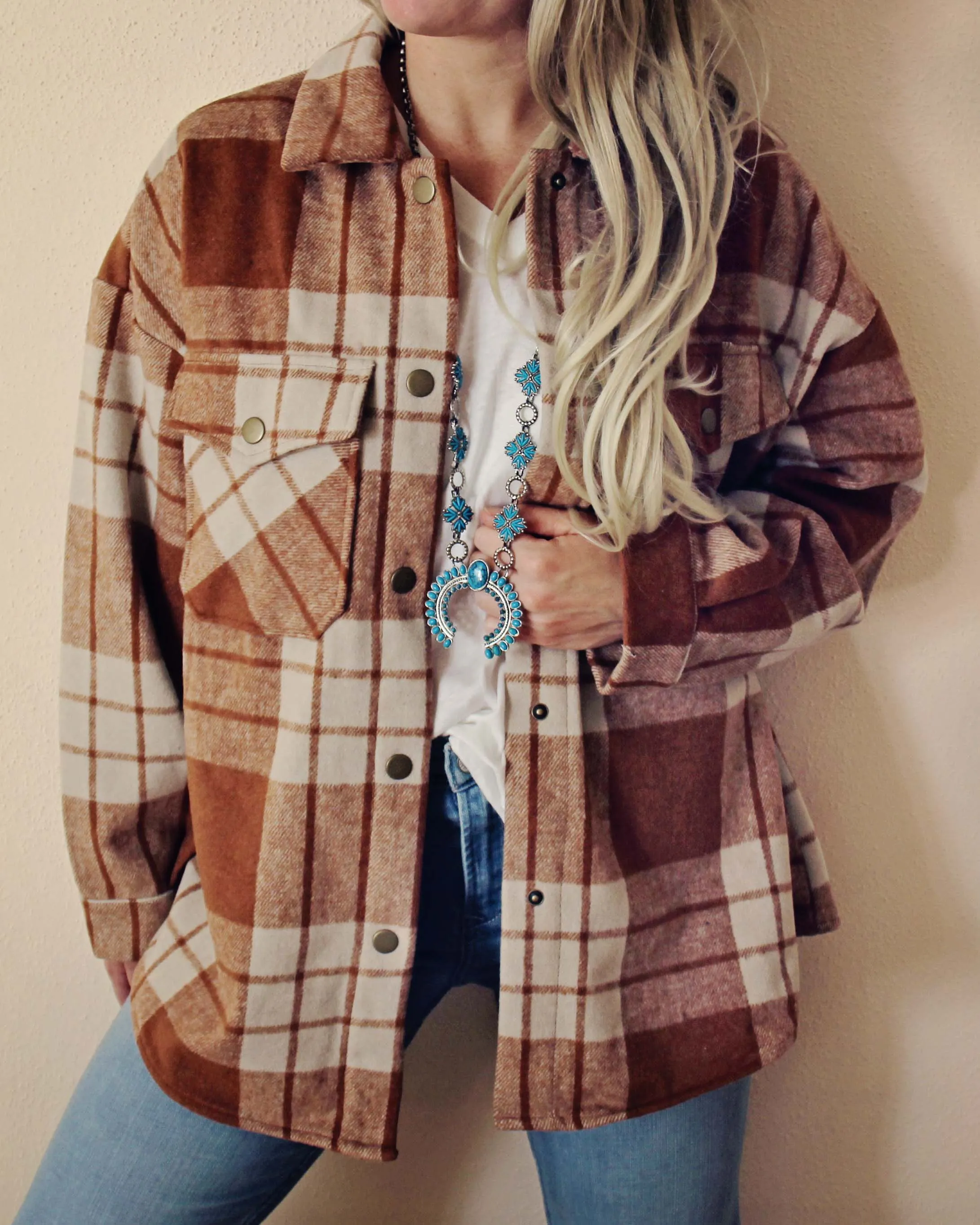 Cody Plaid Shirt Jacket