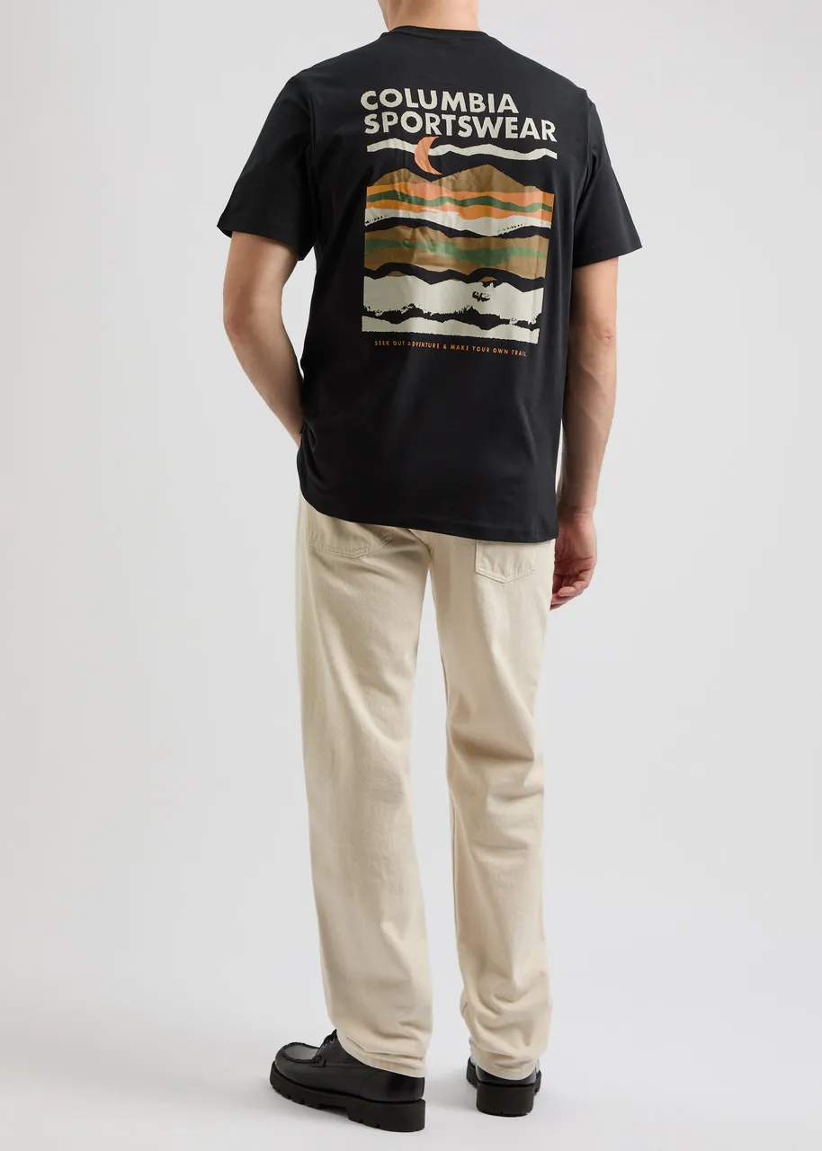 COLUMBIA Explorers Canyon™ printed cotton T-shirt  -                         -                     -                