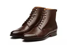 Derby Boot - Dark Brown