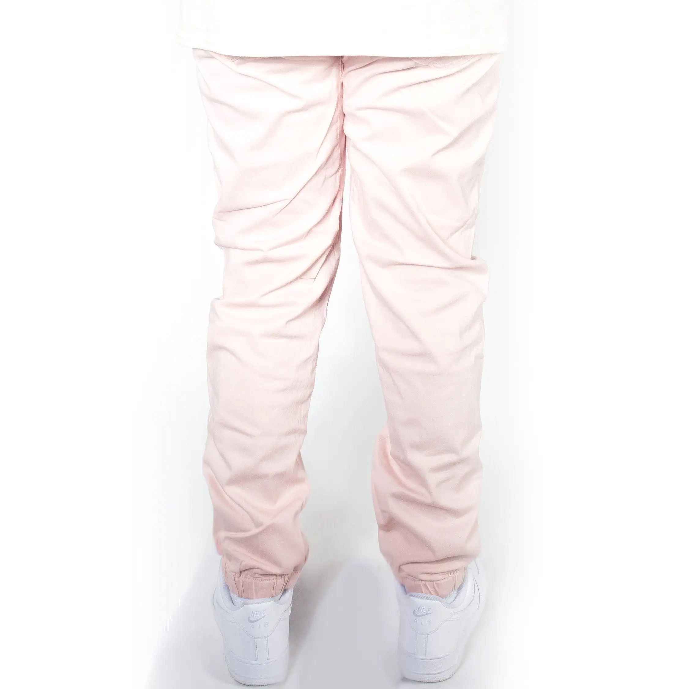 Dirty Pink Twill Jogger Pants JG804