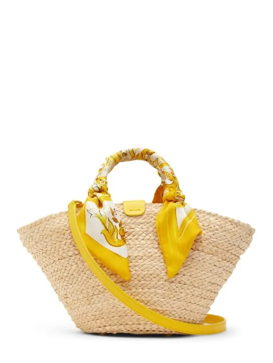 Dolce&Gabbana   Small Kendra straw tote bag 