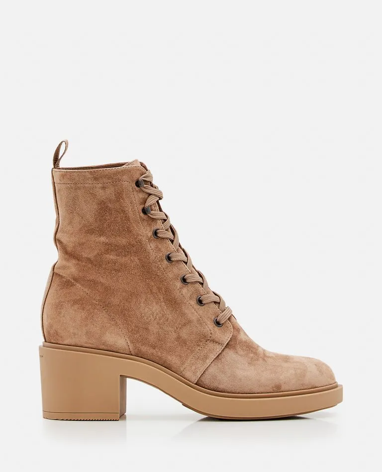 FOSTER LACE-UP SUEDE BOOTS