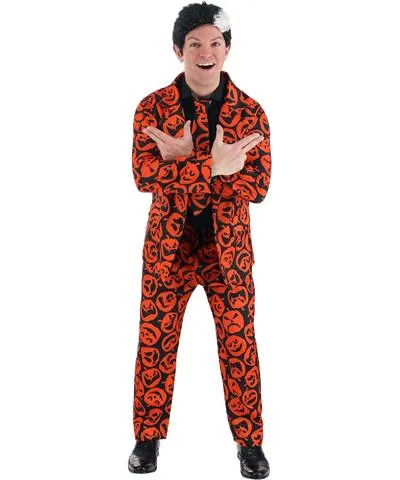 Fun.com Adult Saturday Night Live David S. Pumpkins Costume Suit | Saturday Night Live Costumes