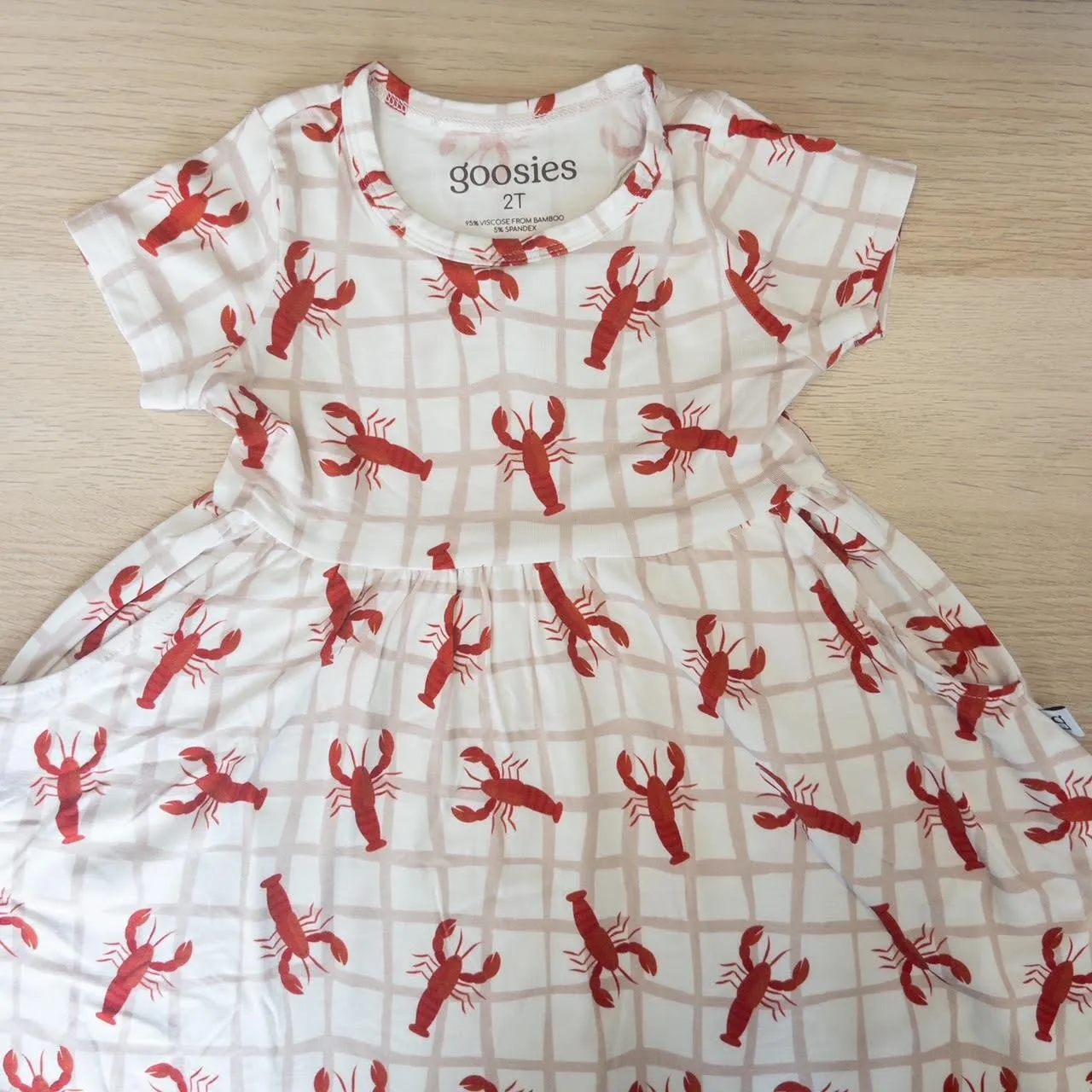 Goosies Pocket Dress, Crawfish