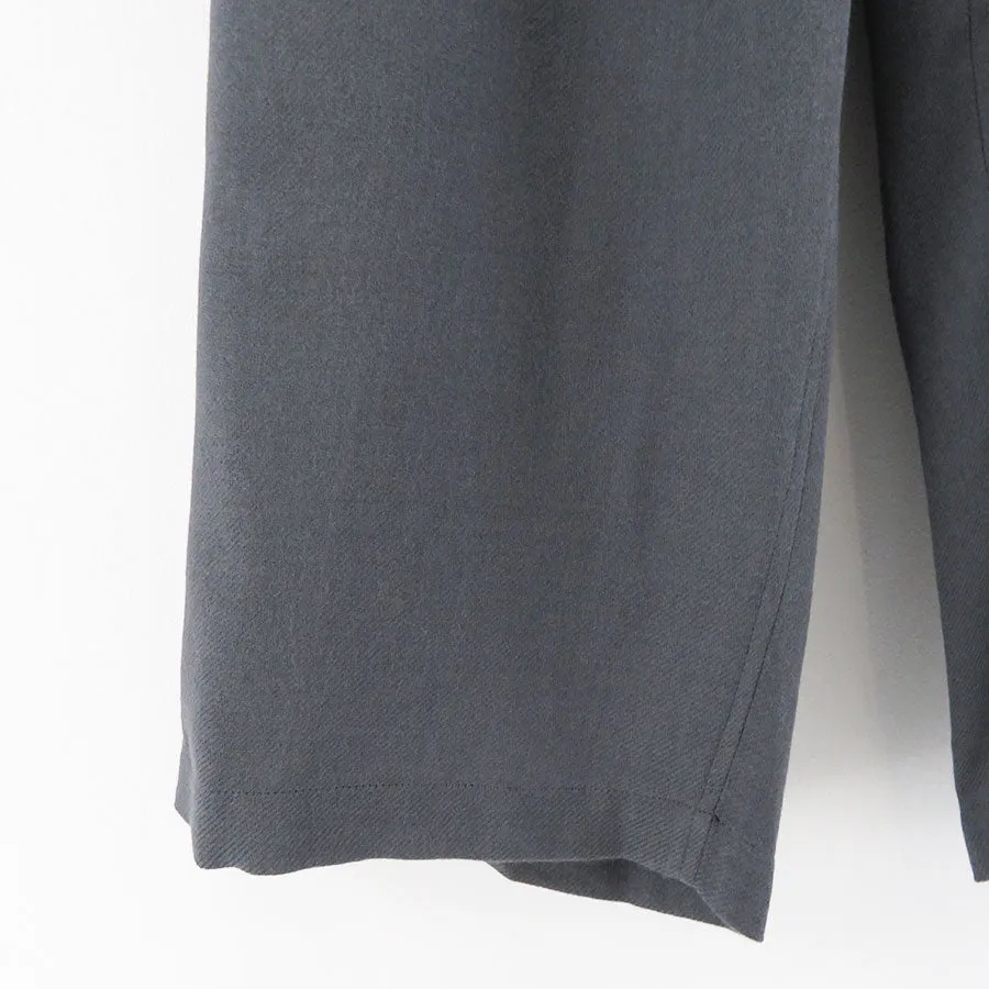 【Graphpaper/グラフペーパー】Viscose Wool Viyella Sleeping Pants GM243-40057