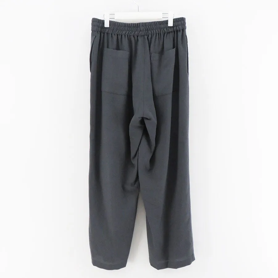 【Graphpaper/グラフペーパー】Viscose Wool Viyella Sleeping Pants GM243-40057