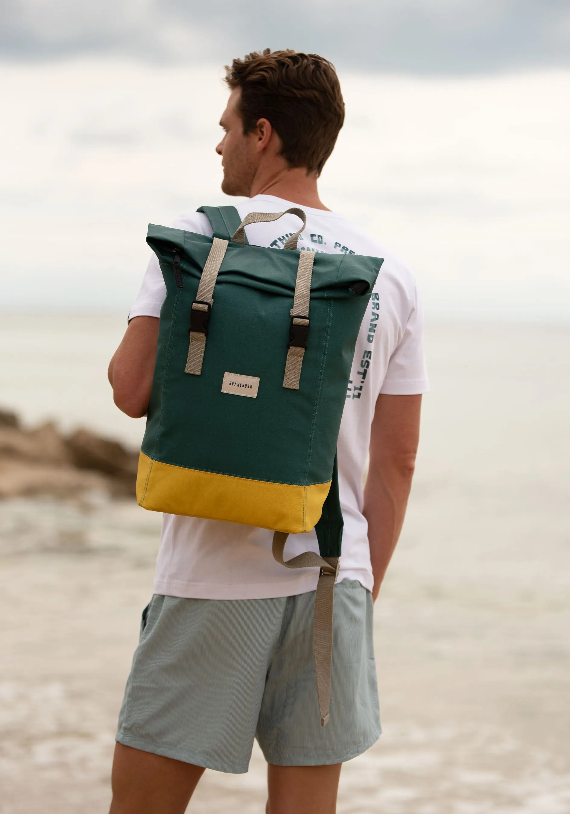 Green And Yellow Rucksack