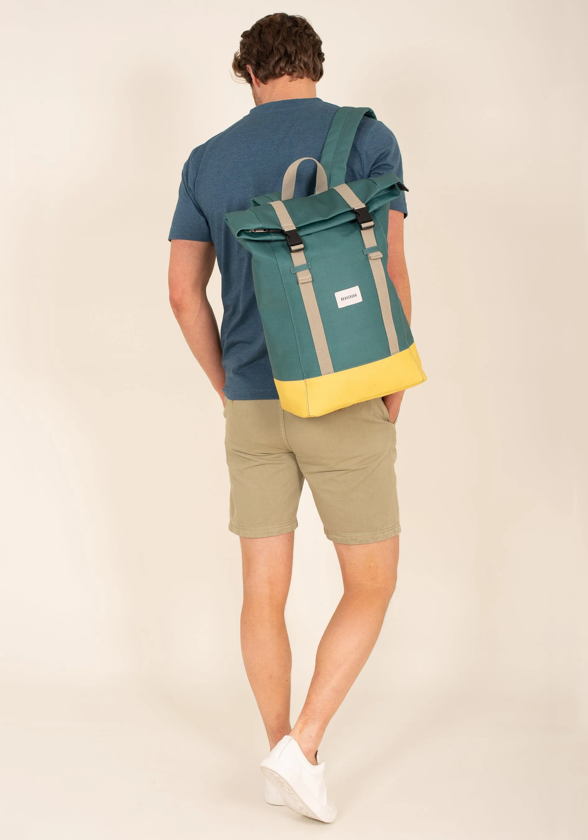 Green And Yellow Rucksack