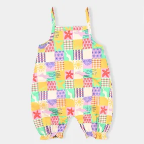 Infant Girls Cotton Romper Multi Box-Multi