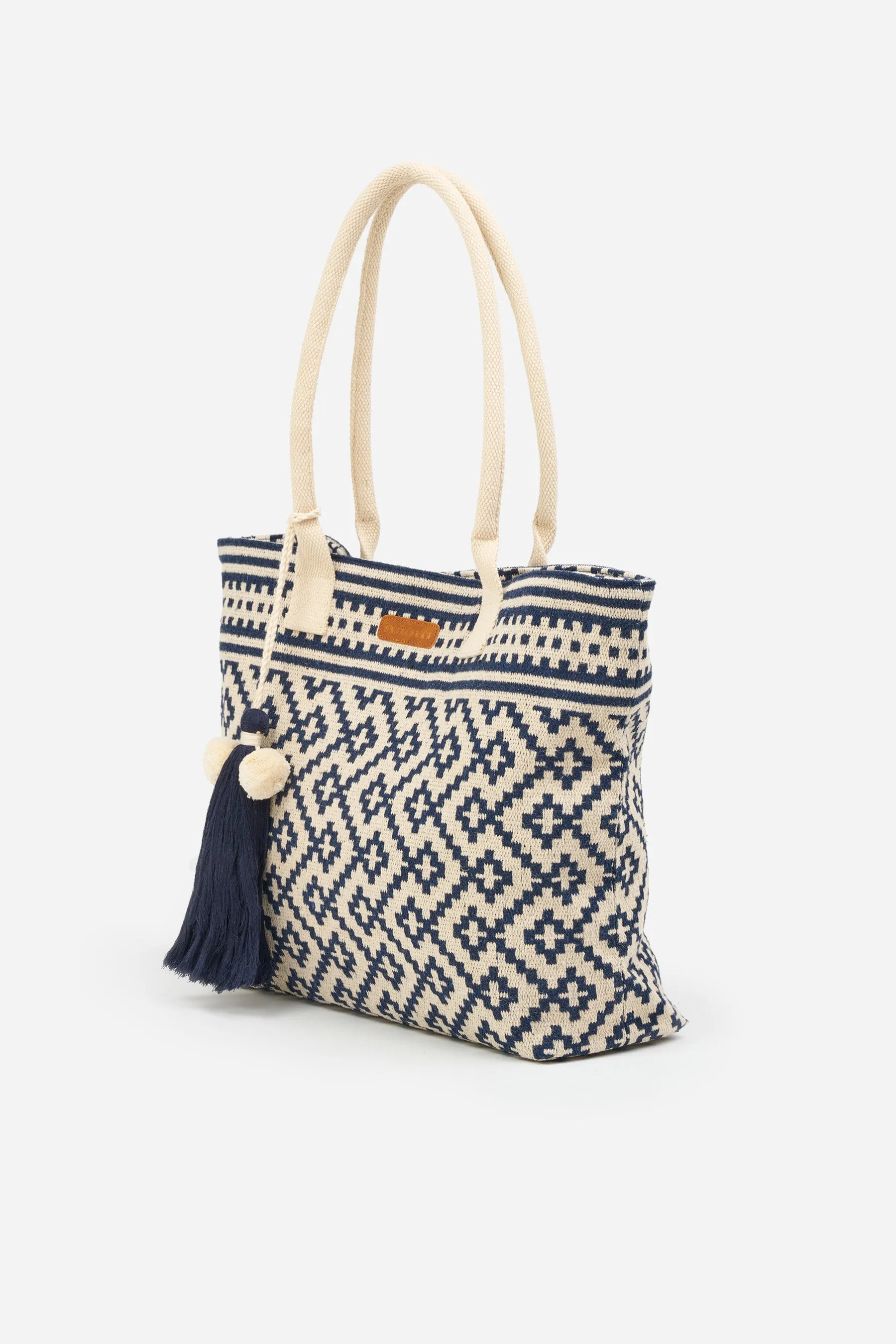 Jacquard Beach Bag