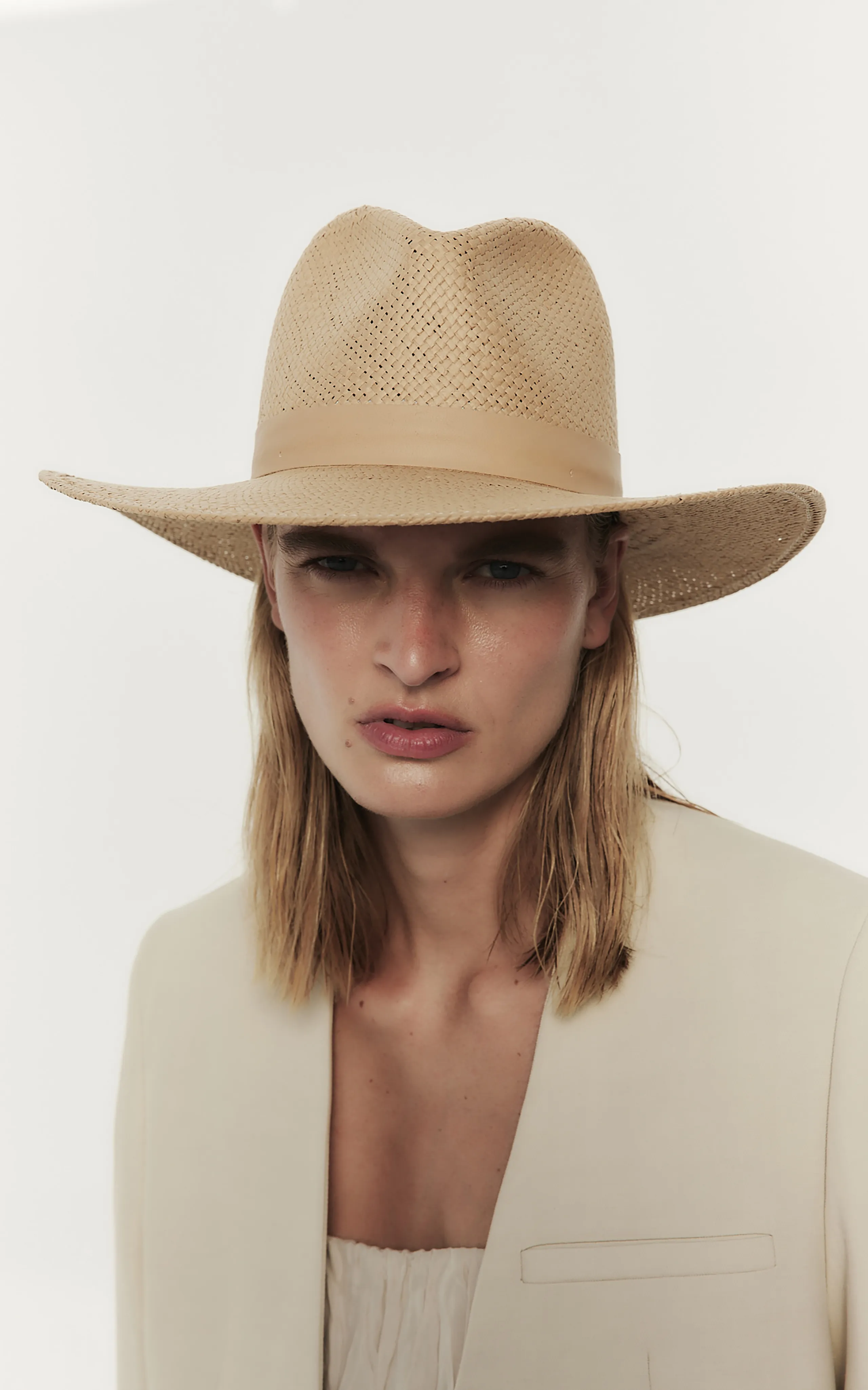 Janessa Leone Simone Handwoven Hat