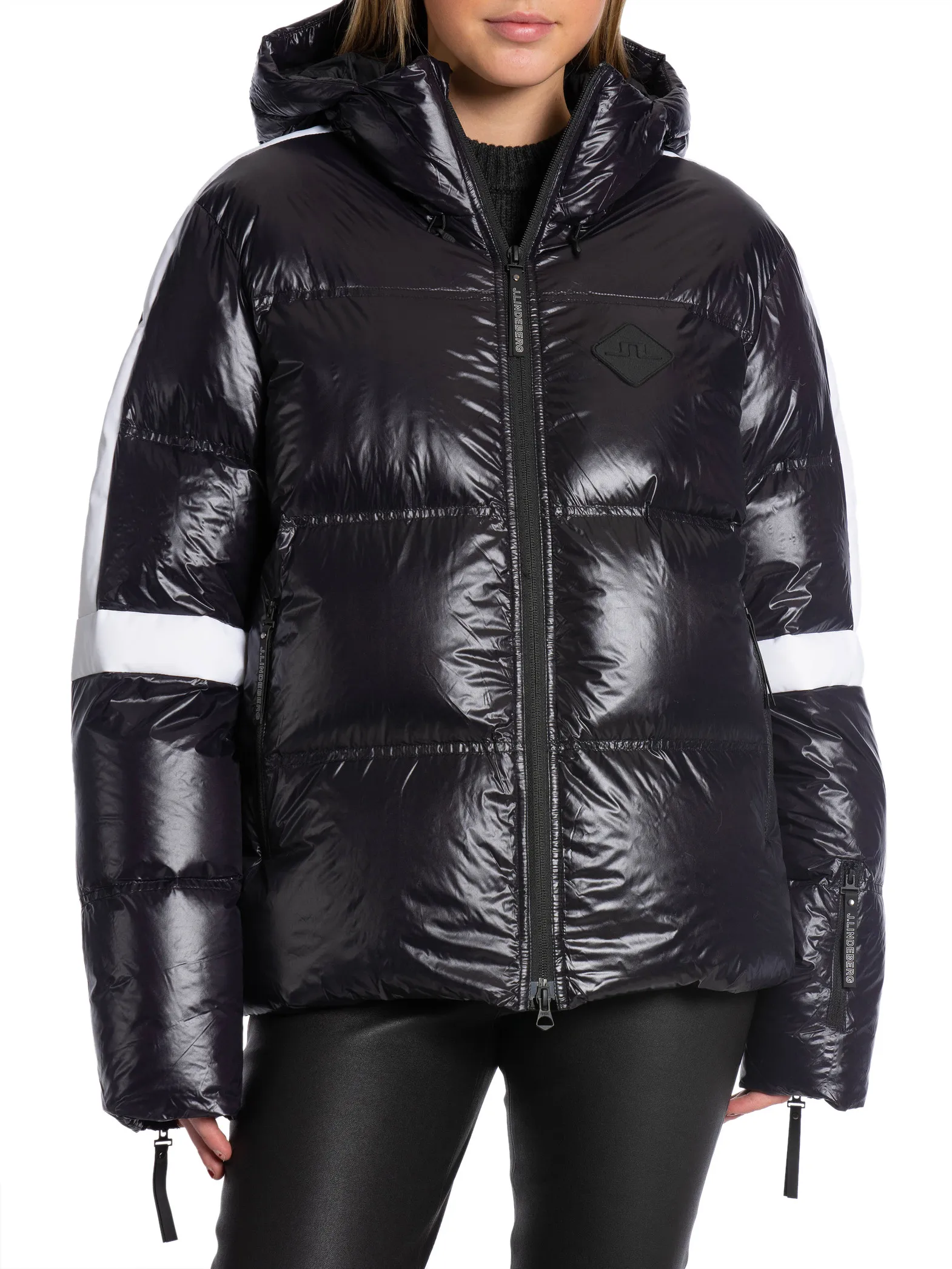 J.LINDEBERG JACKET CREEKSIDE DOWN JACKET BLACK