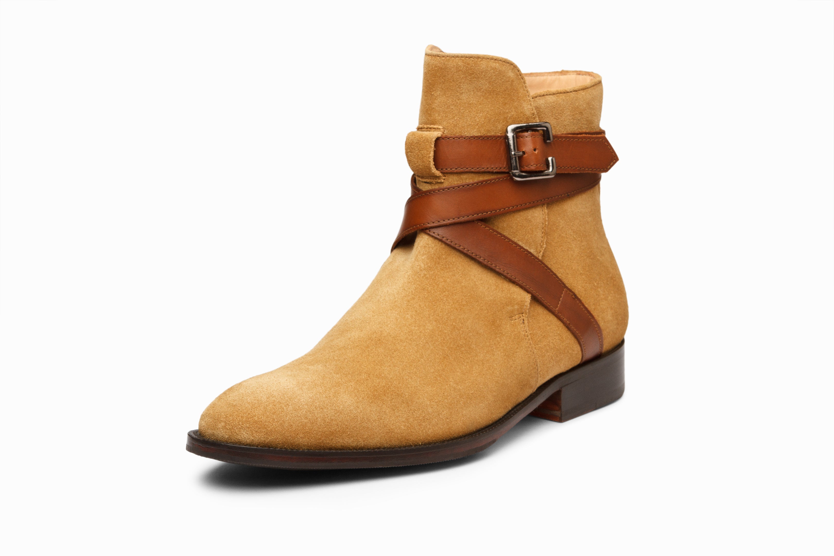 Jodhpur Boot - Camel Suede