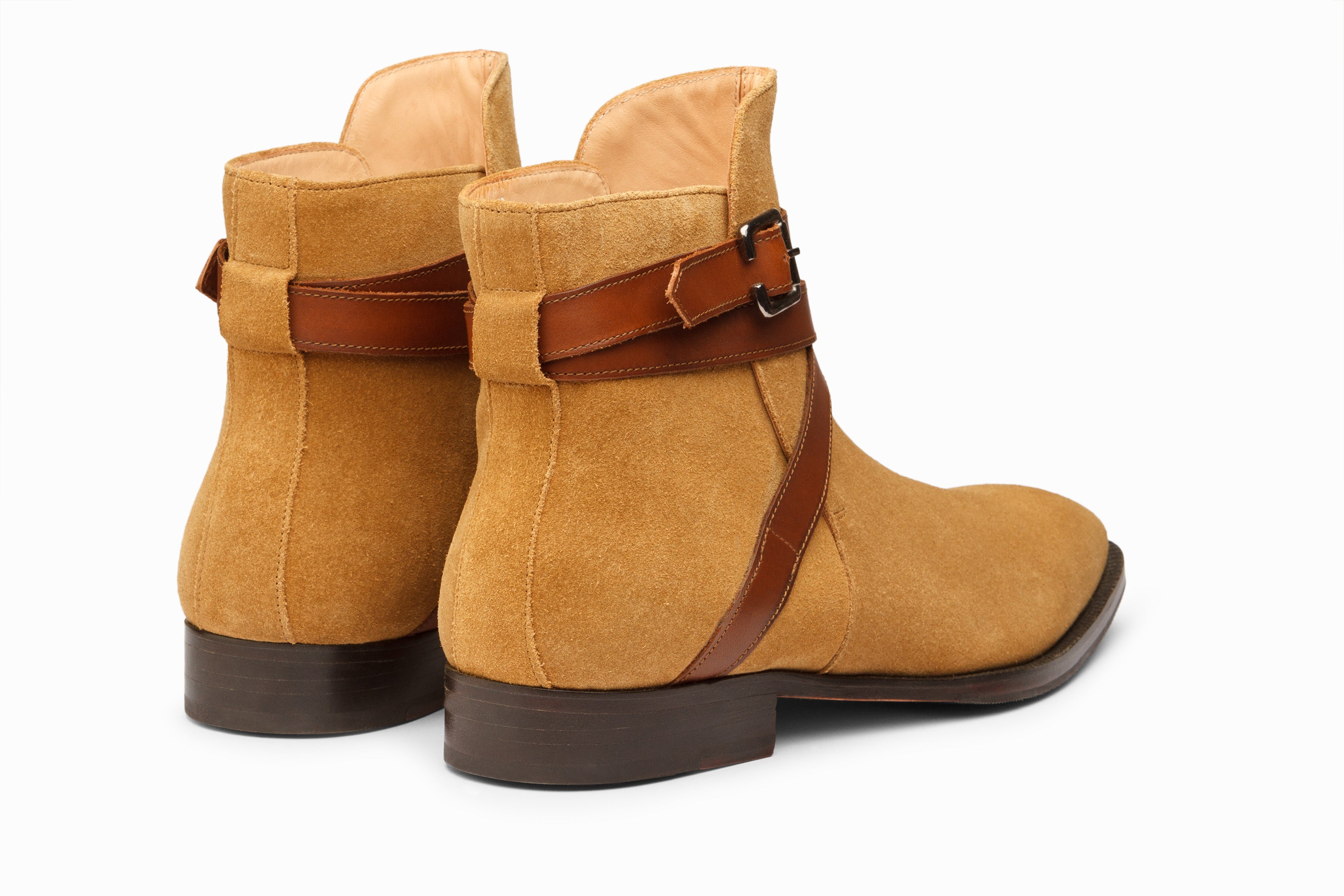 Jodhpur Boot - Camel Suede